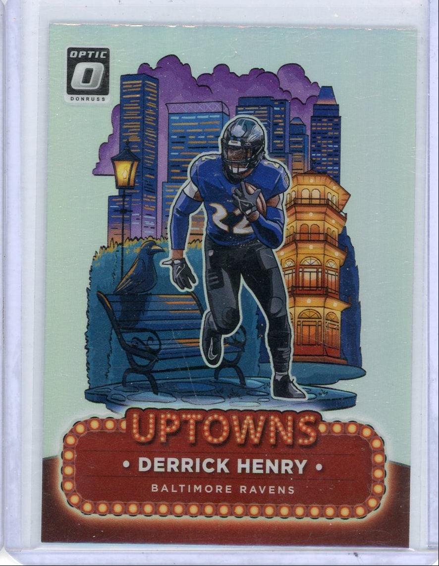 Derrick Henry 2024 Panini Donruss Optic Uptowns SP