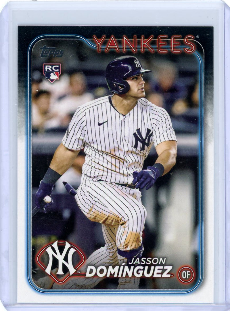 Jasson Dominguez 2024 Topps Series 1 rookie card