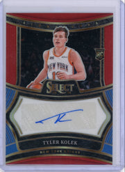 Tyler Kolek 2024-25 Panini Select autograph RC #'d 46/99