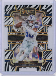 CeeDee Lamb 2023 Panini Select Zebra die-cut #29