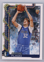 Cooper Flagg 2025-26 Topps Holiday rookie card #H161