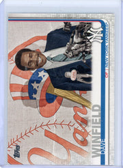 Dave Winfield 2019 Topps Series 2 Image Variation