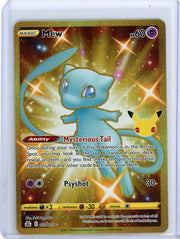 Mew Pokemon Celebrations Secret Rare #025/025