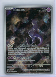 Mewtwo Pokémon 151 Illustration Rare Black Star Promo #052