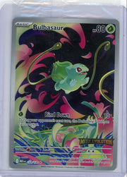 Bulbasaur Pokémon Mega Evolution Stamped Illustration Rare #133/132 (Sealed)