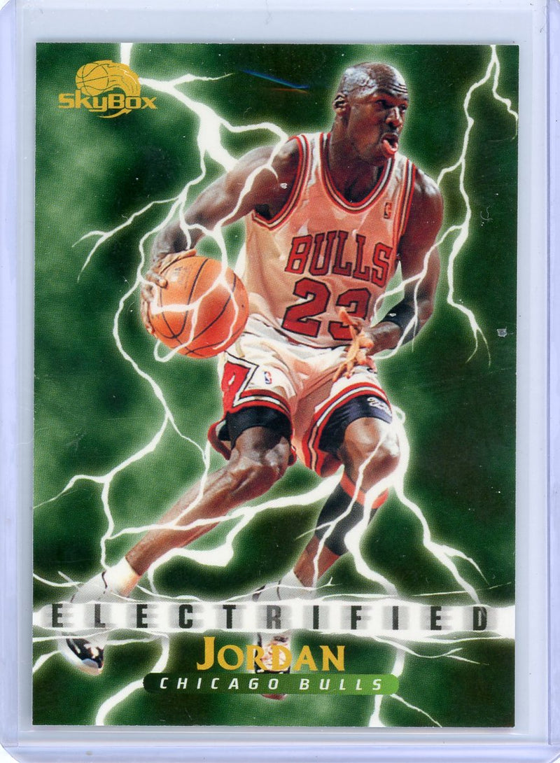 Michael Jordan 1995 Skybox Premium Electrified 