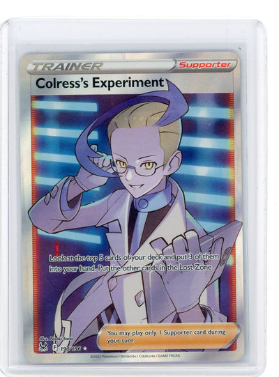 Colress's Experiment Trainer 2022 Pokémon rare holo 190/196