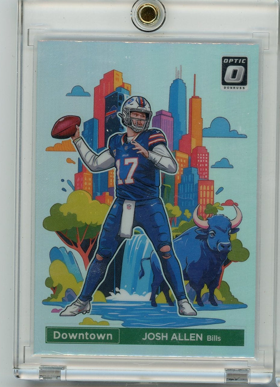 Josh Allen 2024 Panini Donruss Optic Downtown SSP