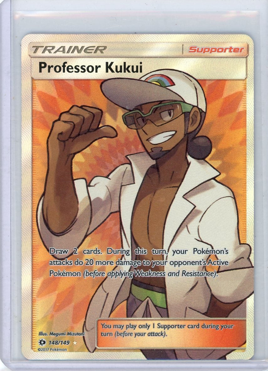Professor Kukui 2017 Pokemon Sun & Moon Base Set #148/149