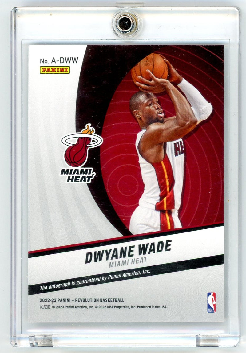 Dwyane Wade 2022-23 Panini Revolution autograph