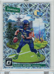 Russell Wilson 2018 Donruss Optic Downtown SSP