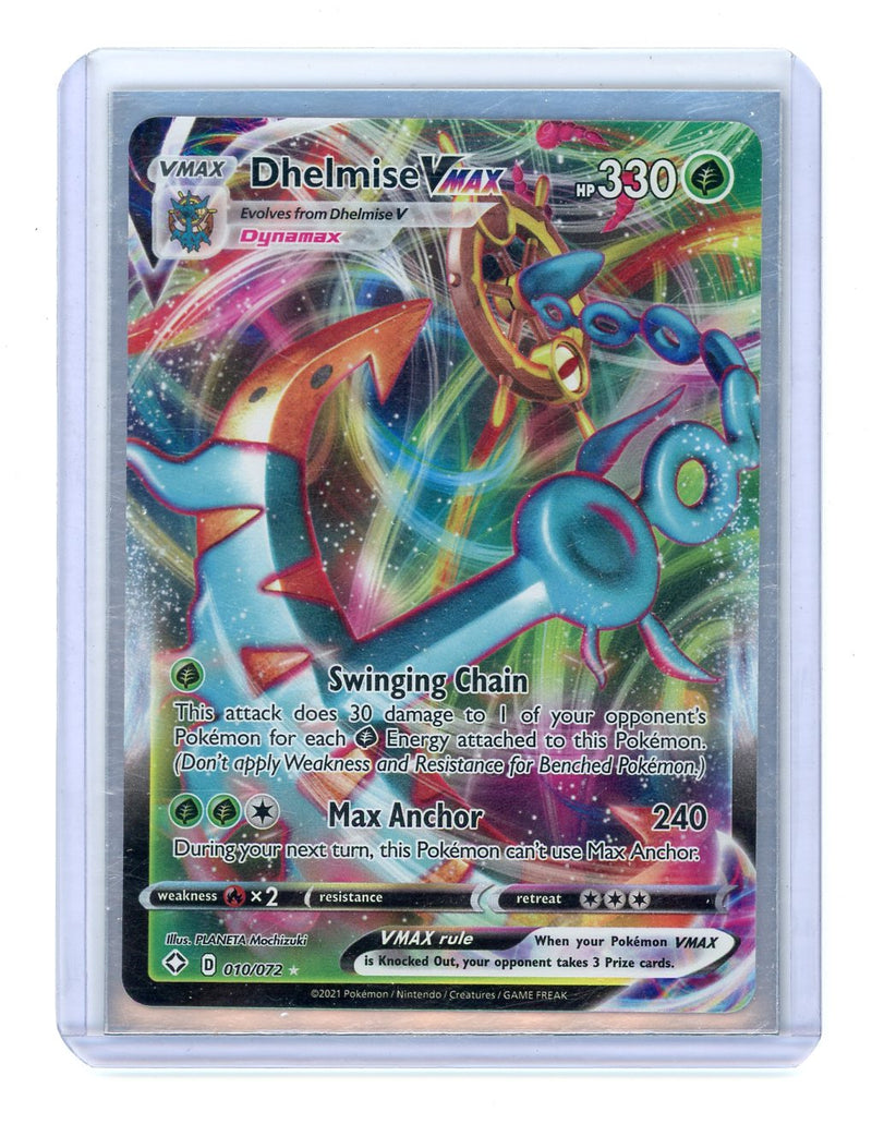 Dhelmise VMAX 2021 Pokémon rare holo 010/072