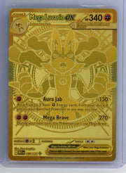 Mega Lucario ex 2025 Pokemon Mega Evolution Ultra rare #188/132