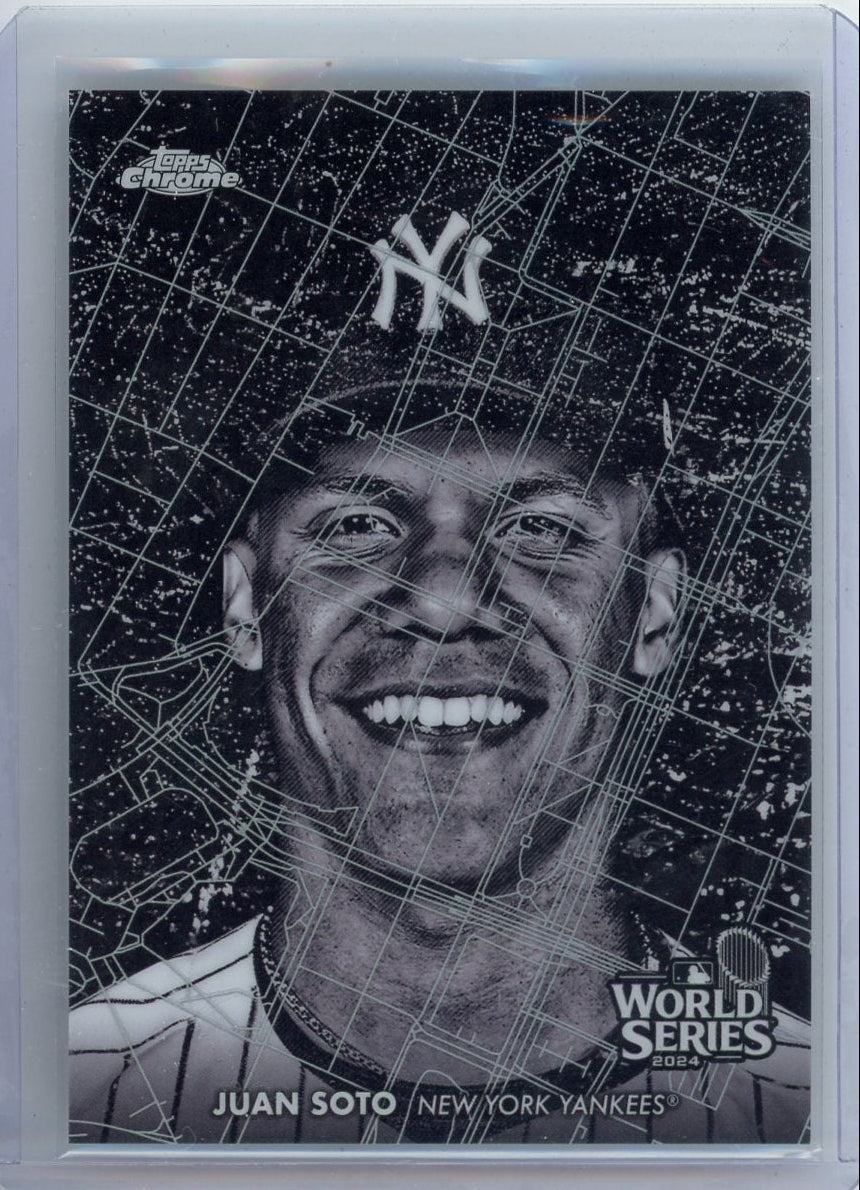 Juan Soto 2025 Topps Chrome World Series at Night
