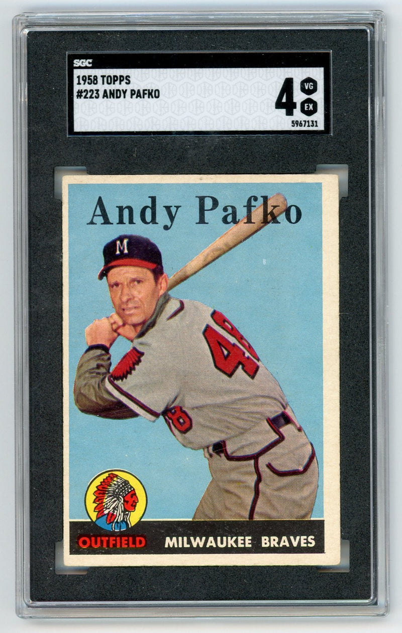 Andy Pafko 1958 Topps 