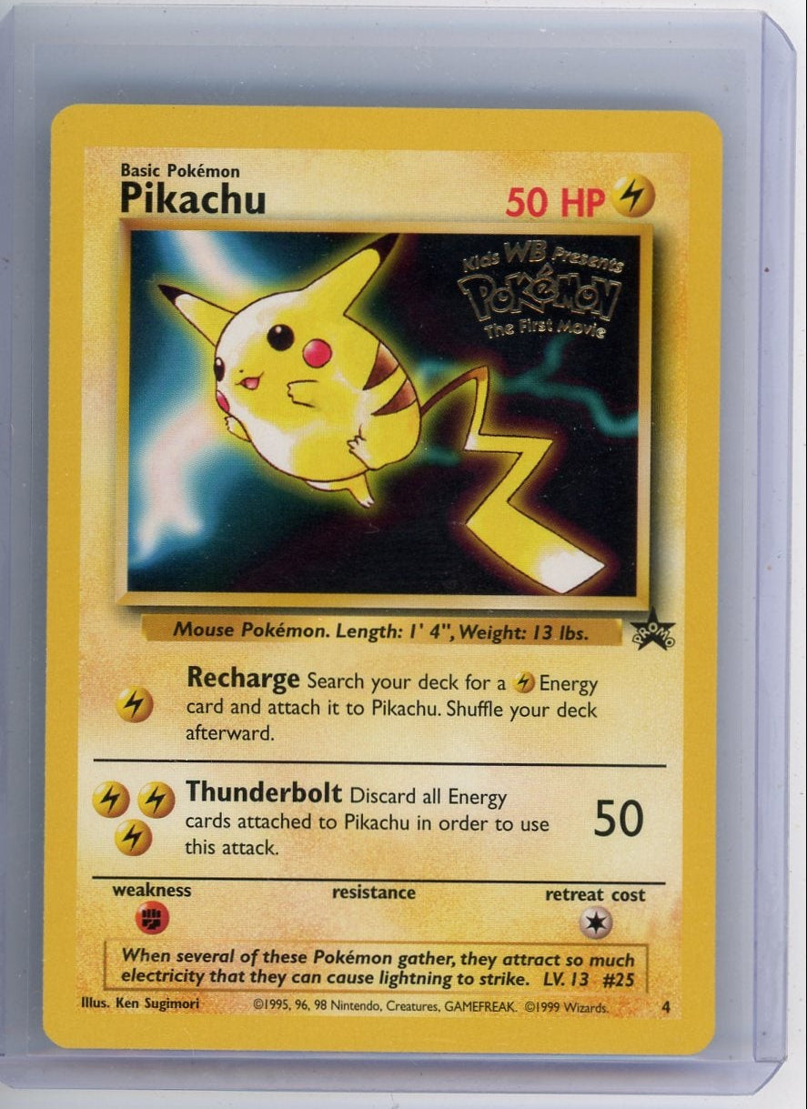Pikachu Pokémon Movie WOTC Promo #4 LP