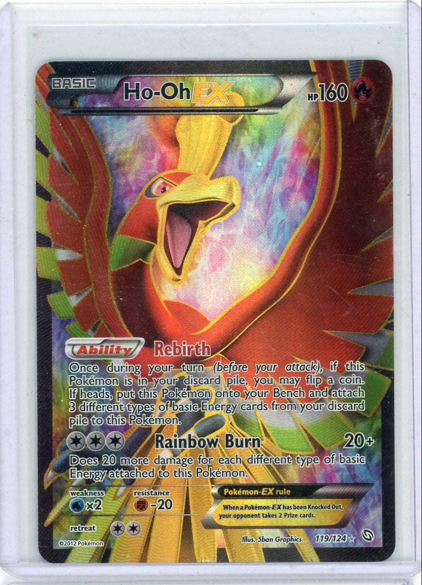 Ho-Oh EX 2012 Pokemon Dragons Exalted #119/124 LP