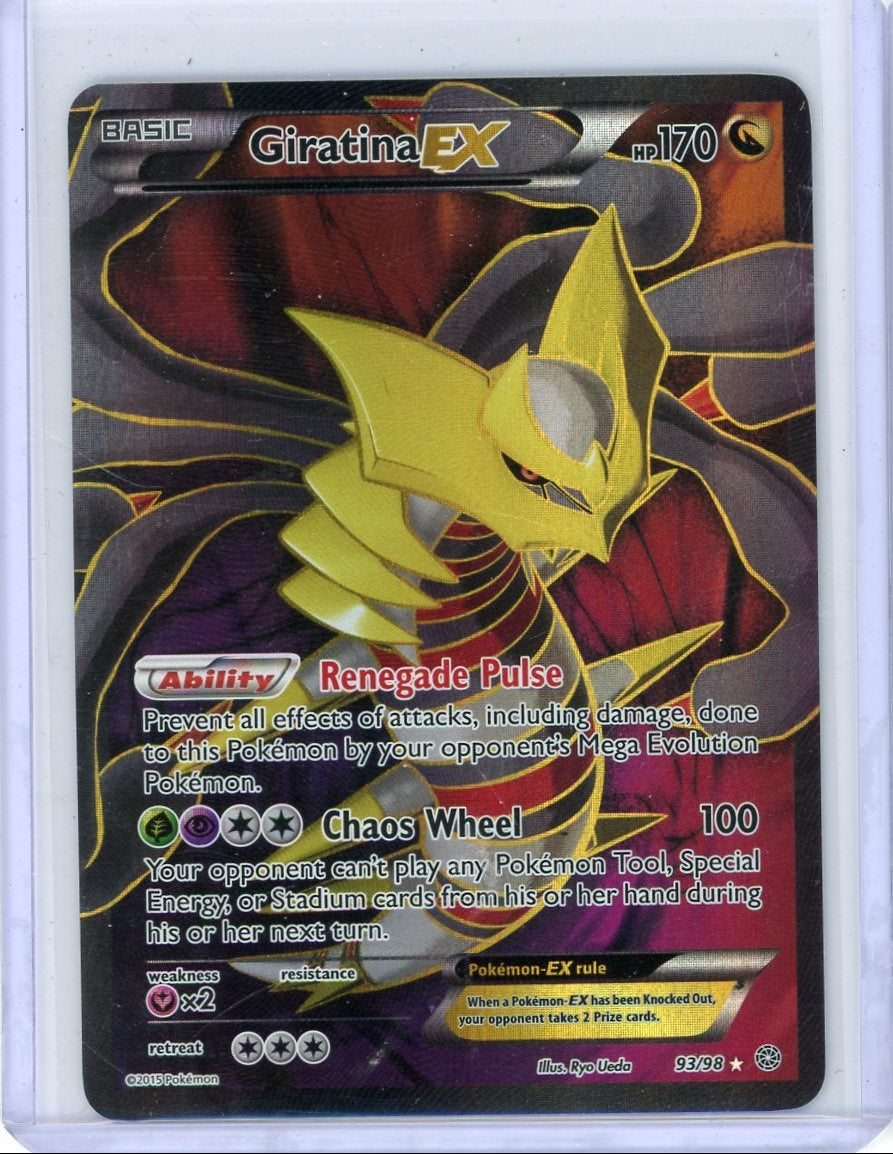 Giratina EX 2015 Pokemon Ancient Origins #93/98 LP