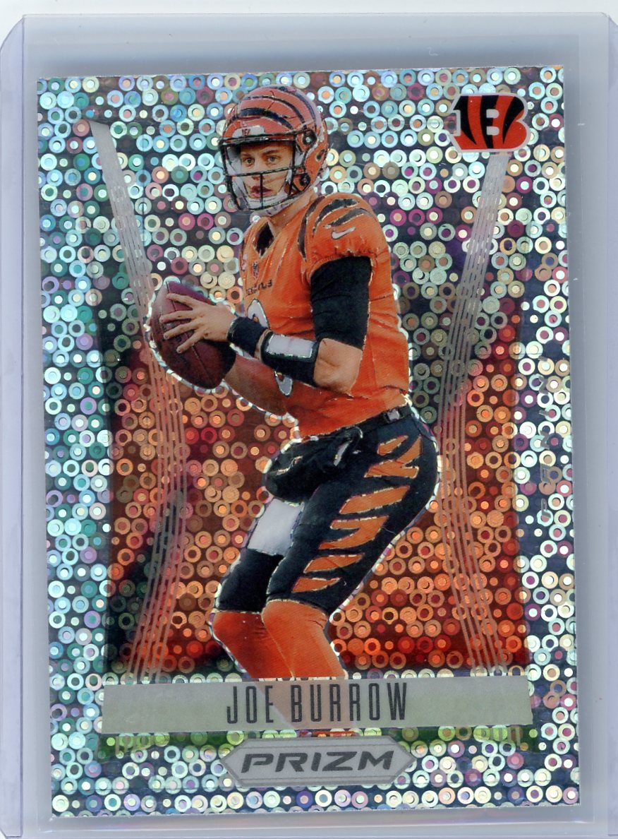 Joe Burrow 2023 Panini Prizm Prizm Flashback Prizms No Huddle