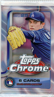 2025 Topps Chrome Baseball Mega Box pack