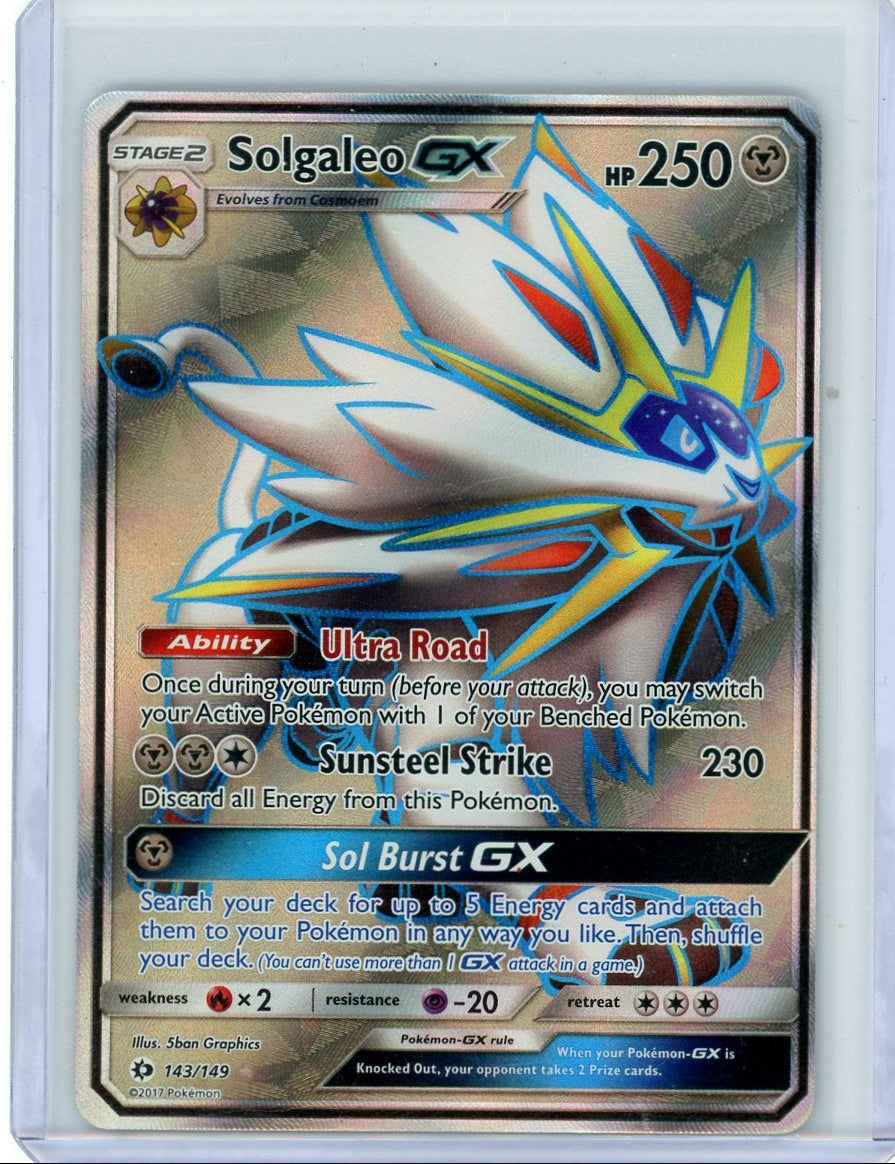 Solgaleo GX Pokémon Sun & Moon Full-Art #143/149