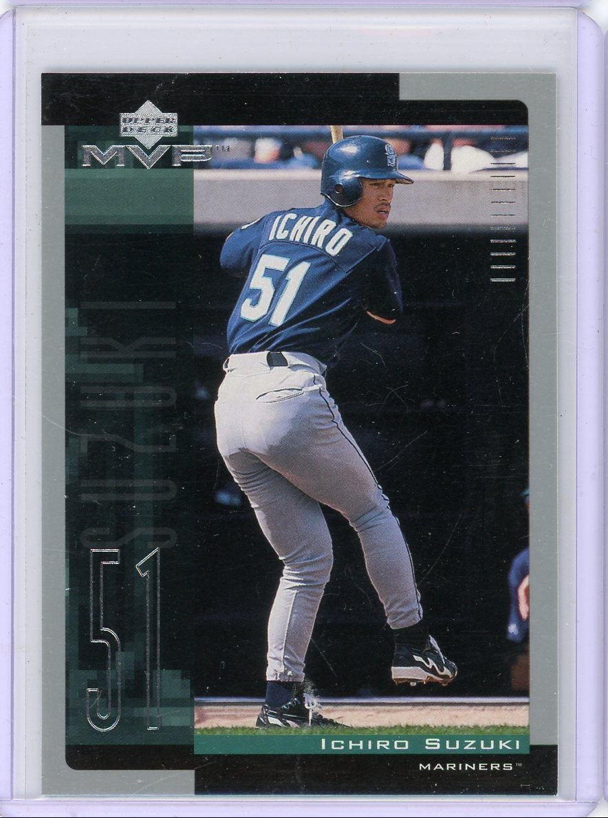 Ichiro 2001 Upper Deck MVP rookie card #60