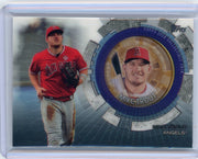 Mike Trout 2020 Topps Update Commemorative Topps Coin