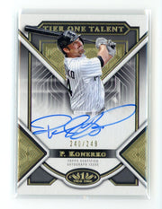 Paul Konerko 2023 Topps Tier 1 autograph #'d 240/249