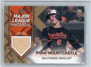Ryan Mountcastle 2022 Topps Series 1 Major League Material bat relic #'d 48/50