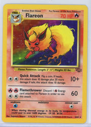 Flareon 1999 Pokemon Jungle holo #3/64