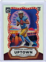 Omarion Hampton 2025 Panini Donruss Optic Uptown SSP RC