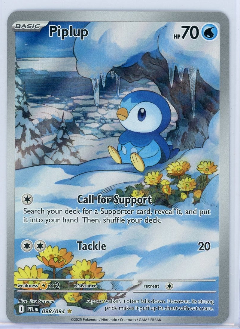 Piplup Pokémon Phantasmal Flames #098/094