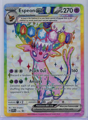 Espeon EX Pokémon Scarlet & Violet Black Star Promo #175