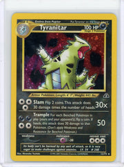 Tyranitar Pokémon Neo Discovery Holo Rare #12/75