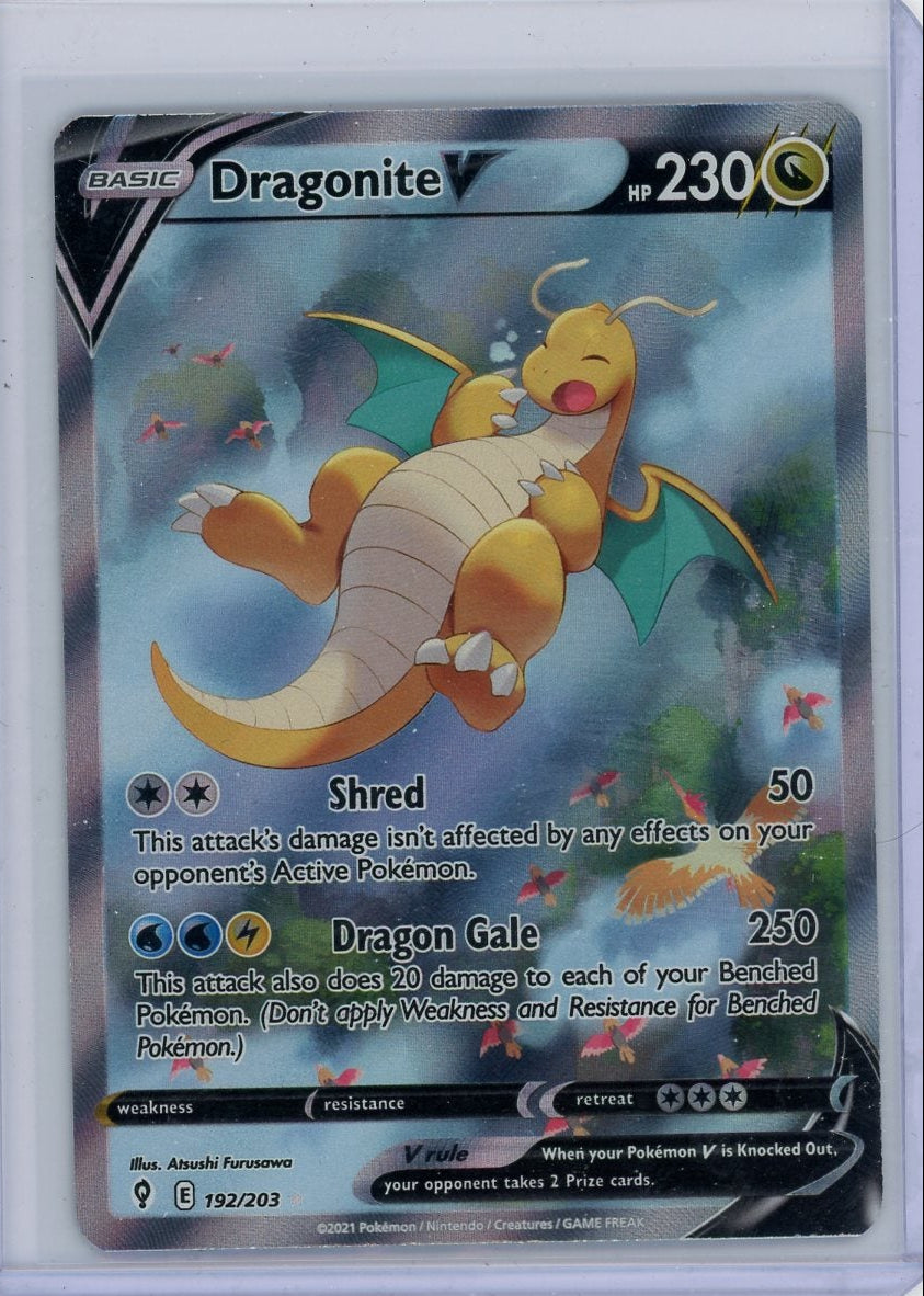 Dragonite V Pokémon Evolving Skies Alternate Art #192/203 MP