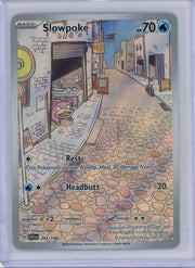 Slowpoke Pokémon Scarlet & Violet Illustration Rare #204/198
