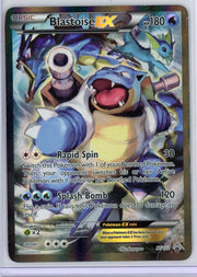 Blastoise EX Pokémon XY Black Star Promo #XY122 (DMG)