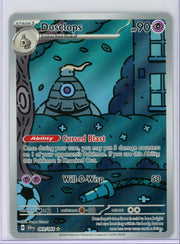 Dusclops Pokémon Shrouded Fable Illustration Rare #069/064