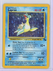 Lapras Pokémon Fossil Holo #10/62
