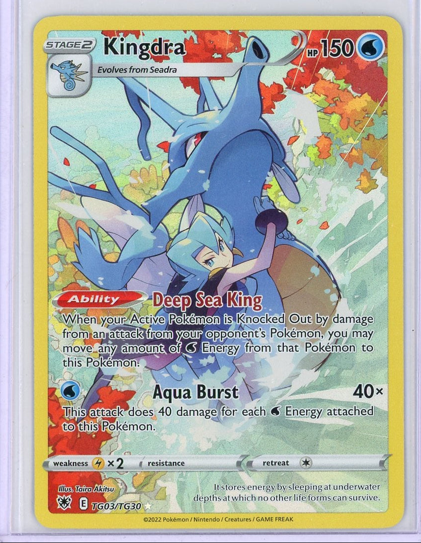Kingdra Pokémon Astral Radiance Trainer Gallery #TG03/TG30