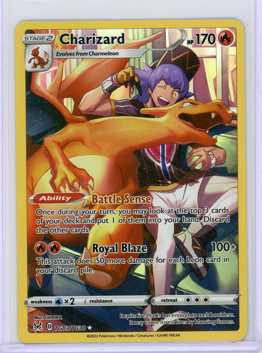 Charizard Pokémon Lost Origin Trainer Gallery #TG03/TG30