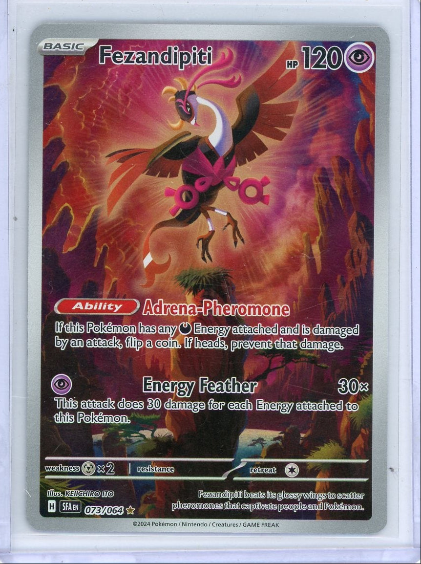 Fezandipiti Pokémon Shrouded Fable Illustration Rare #073/064
