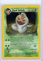Dark Arbok 2000 Pokemon Team Rocket holo #2/82 MP/LP