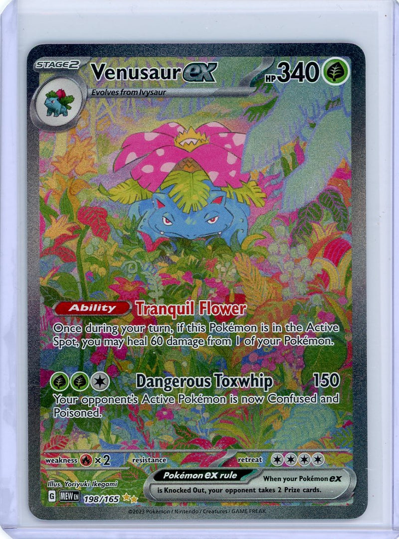 Venusaur Ex Pokémon 151 Special Illustration Rare 