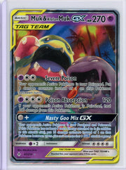Muk & Alolan Muk GX Pokémon Unbroken Bonds Ultra Rare #61/214