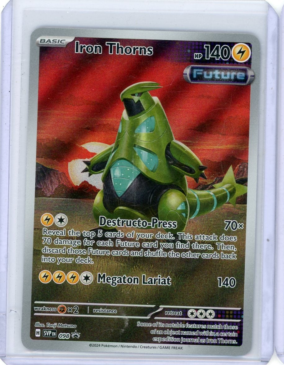 Iron Thorns 2024 Pokemon Black Star Promo #098