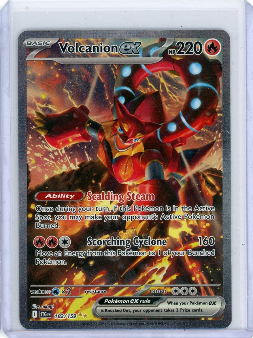 Volcanion ex Pokémon Journey Together Special Illustration Rare #182/159