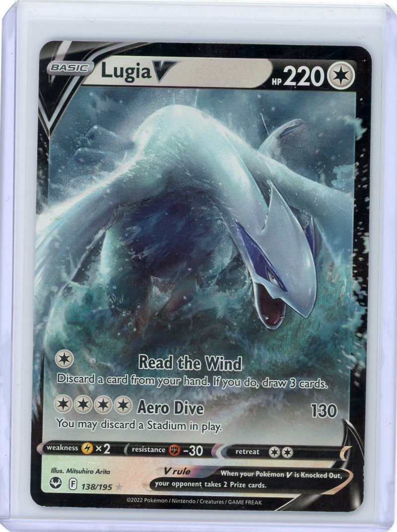 Lugia V Pokémon Silver Tempest Ultra Rare 