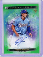 Justin Foscue 2024 Topps Inception Rookie Autograph #'d 114/125