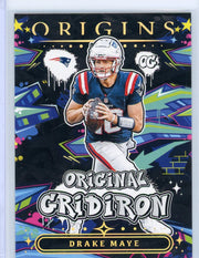 Drake Maye 2025 Panini Origins Original Gridiron